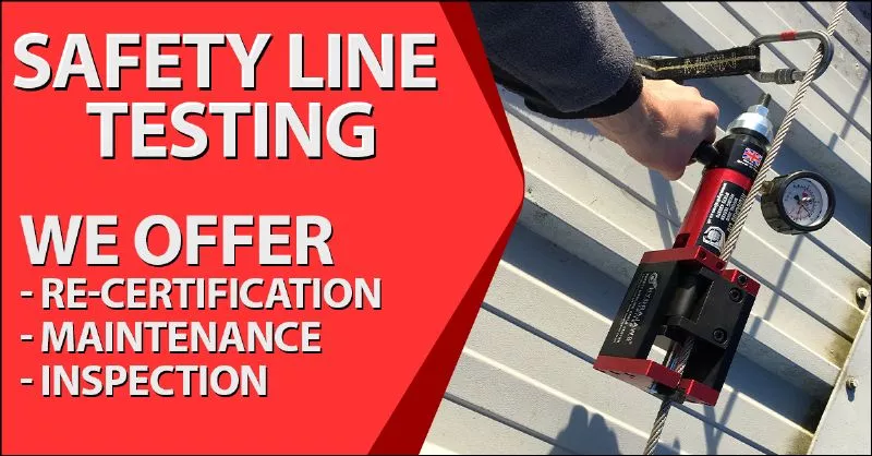 Safety Line Testing Practical Roofing - , United Kingdom